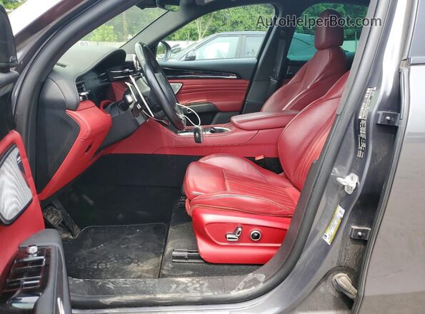 ZN682AVM9P7426588 2023 MASERATI GRECALE Gray Вид салону спереду