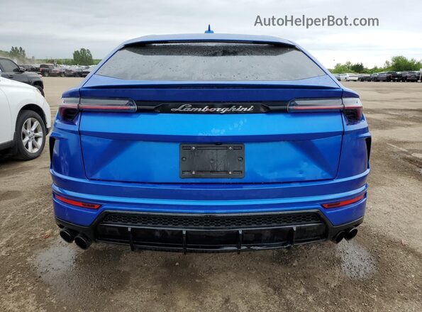 ZPBCA1ZL6NLA17591 2022 LAMBORGHINI URUS Синий Вид сзади