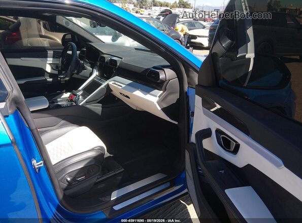 ZPBUA1ZL1LLA06998 2020 LAMBORGHINI URUS Синий Вид салона спереди