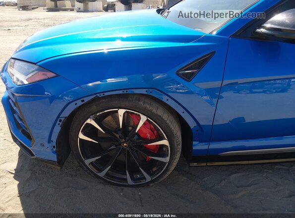 ZPBUA1ZL1LLA06998 2020 LAMBORGHINI URUS Синий Вид спереди