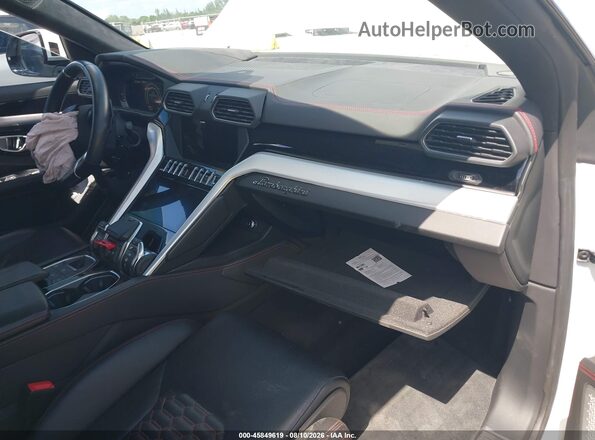 ZPBUA1ZL7KLA04560 2019 LAMBORGHINI URUS Белый Вид салона спереди