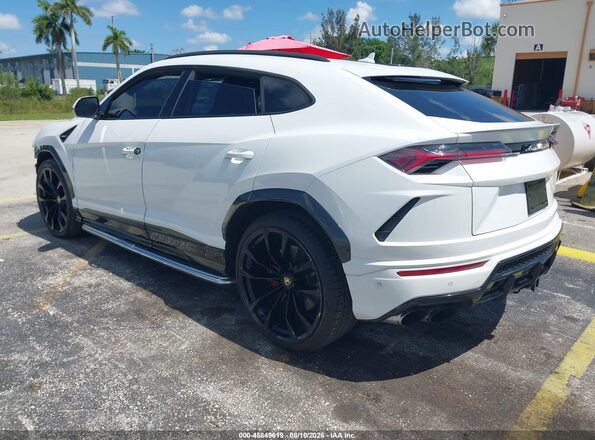 ZPBUA1ZL7KLA04560 2019 LAMBORGHINI URUS Белый Задняя левая четверть