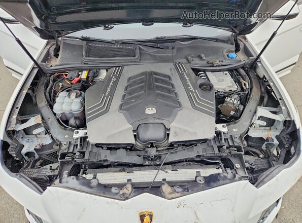 ZPBUA1ZL9MLA12176 2021 LAMBORGHINI URUS White Vista del compartimento del motor