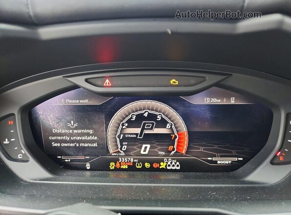 ZPBUA1ZL9MLA12176 2021 LAMBORGHINI URUS White Vista del cuadro de instrumentos
