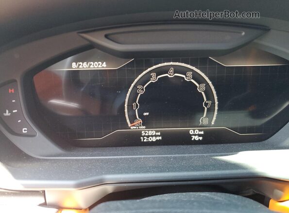 ZPBUB3ZL2RLA27960 2024 LAMBORGHINI URUS Черный Вид щитка приборов