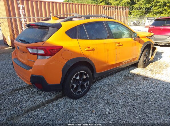 jf2gtacc2k8325269 2019 SUBARU CROSSTREK Оранжевый Задняя правая четверть