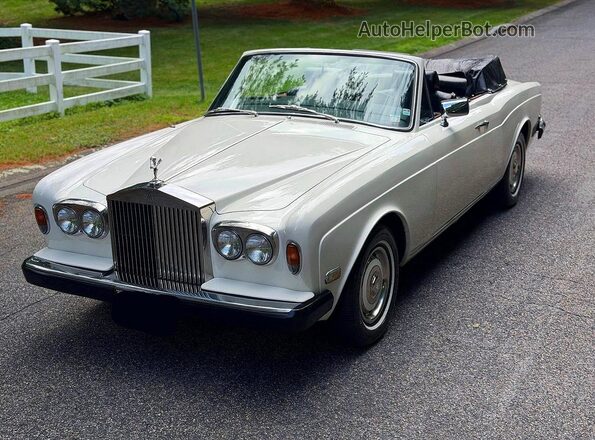 000000000DRX20474 1976 ROLLS-ROYCE CORNICHE White Հետևի ձախ