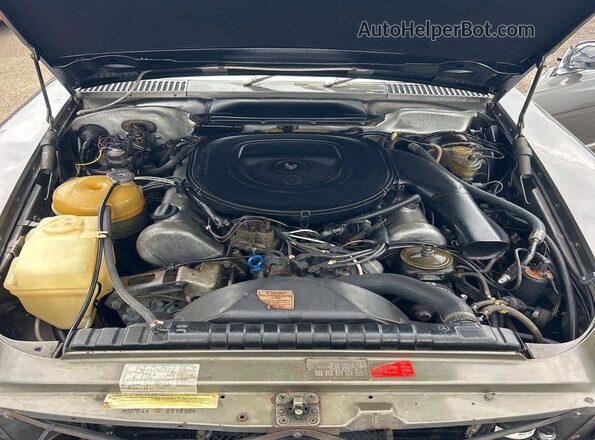 00010704412051838 1979 MERCEDES-BENZ SL-CLASS Gray Вид панелі приладів