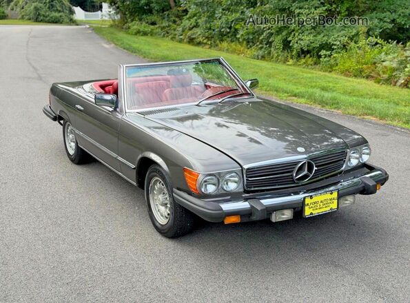 00010704412051838 1979 MERCEDES-BENZ SL-CLASS Gray Задня ліва чверть