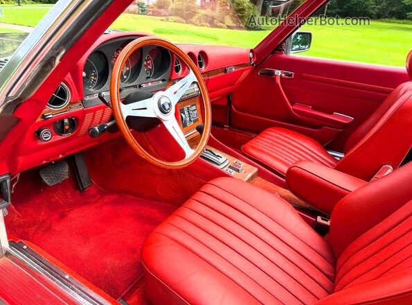 00010704412051838 1979 MERCEDES-BENZ SL-CLASS Gray Вид задніх сидінь