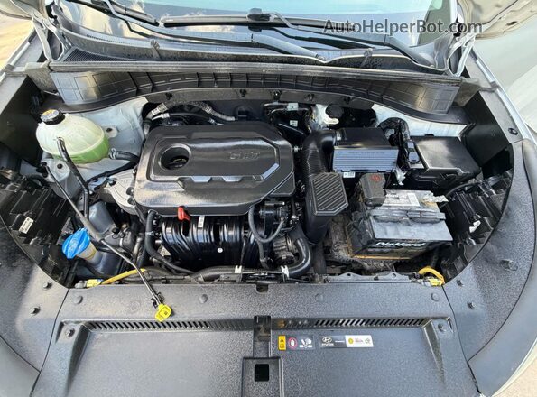 KM8J33AL4KU855359 2019 HYUNDAI TUCSON Серебряный Вид панели приборов