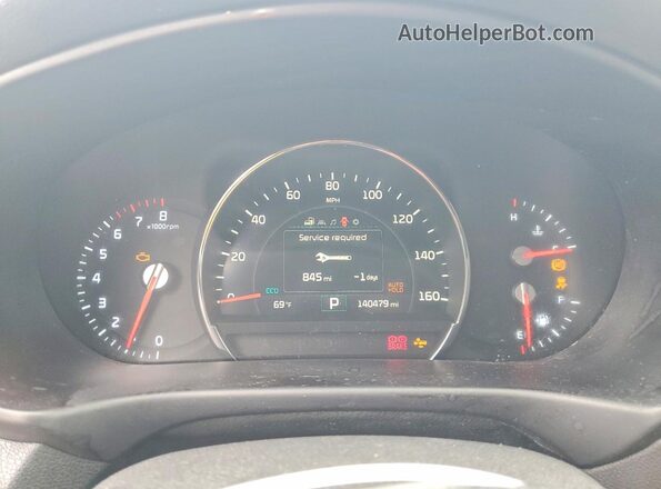 5XYPGDA33HG204467 2017 KIA SORENTO Gray უკანა სავარძლების ხედი