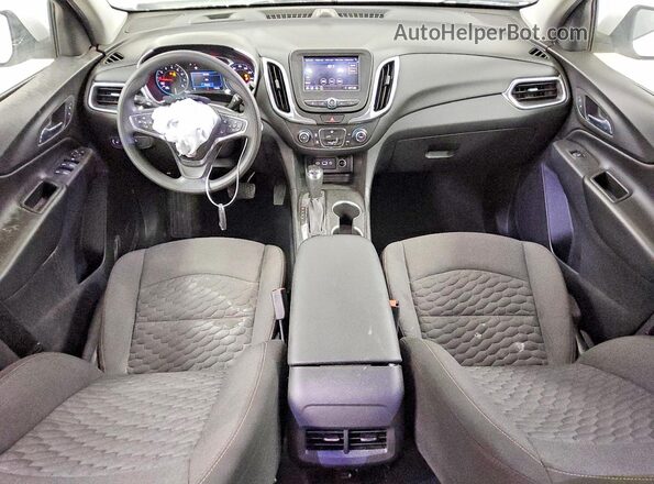 3GNAXUEV9MS126634 2021 CHEVROLET EQUINOX White ხელსაწყოთა პანელის ხედი