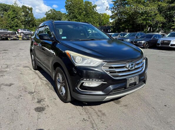 5NMZUDLB0HH035794 2017 HYUNDAI SANTA Серебряный Вид спереди