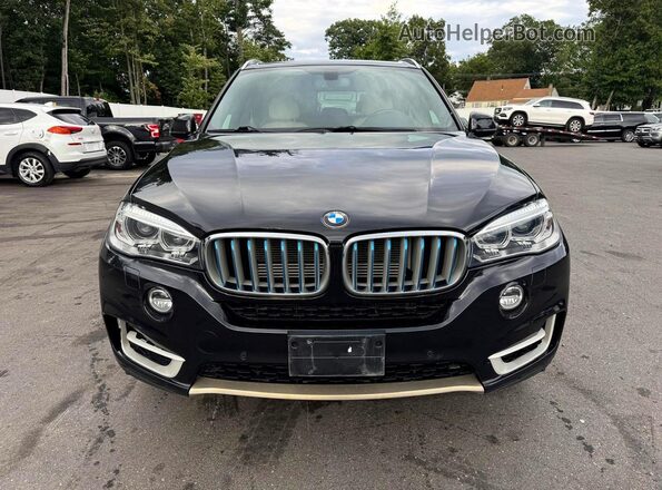 5UXKT0C31H0S81452 2017 BMW X5 Black Հետևի տեսք