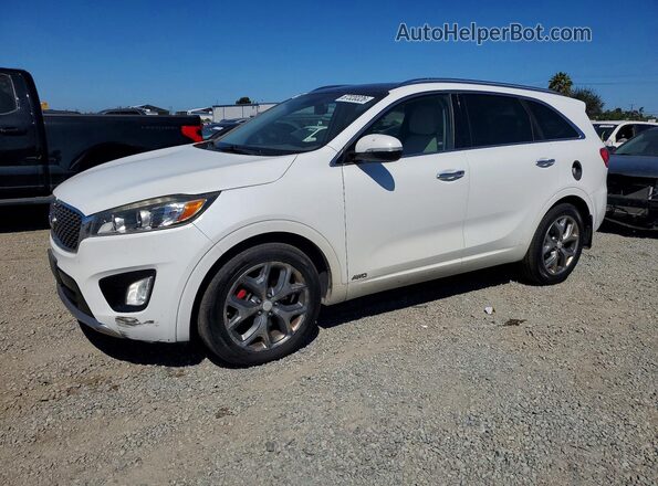 5XYPKDA58GG080291 2016 KIA SORENTO White უკანა მარცხენა