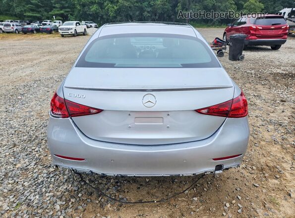 W1KAF4GBXPR107764 2023 MERCEDES-BENZ C Silver Front interior view