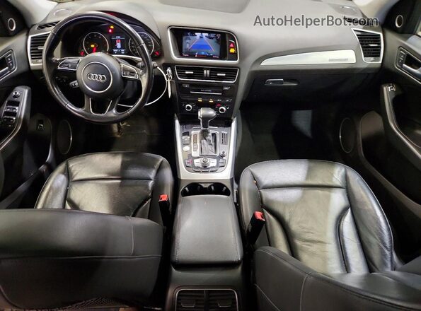 WA1D7AFP3HA044730 2017 AUDI Q5 Blue Вид щитка приладів