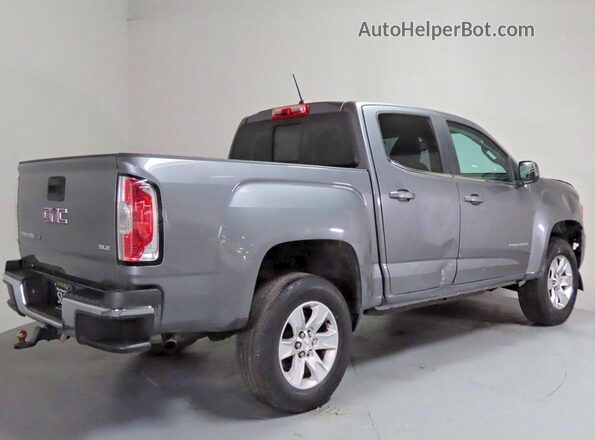 1GTG5CEN2J1297063 2018 GMC CANYON Gray Передня права чверть