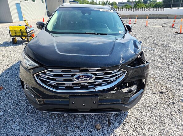 2FMPK4J90KBC58190 2019 FORD EDGE Black Vista trasera