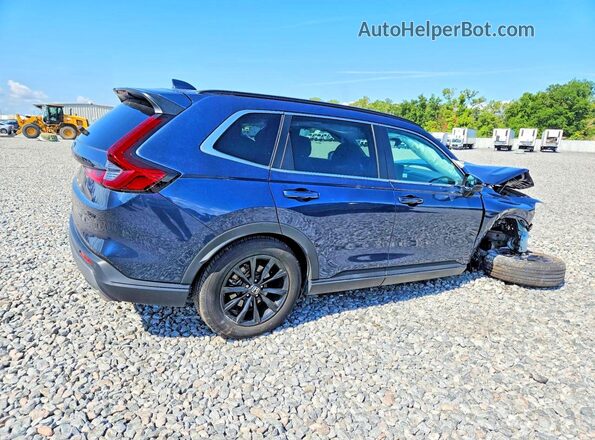 7FARS6H84RE010502 2024 HONDA CR-V Синий Передняя правая четверть