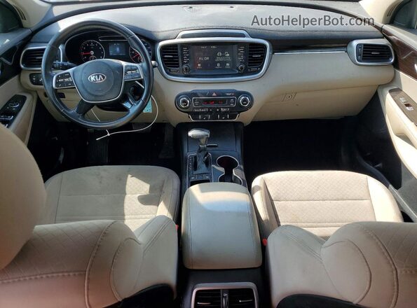 5XYPG4A39LG706196 2020 KIA SORENTO Белый Вид щитка приборов