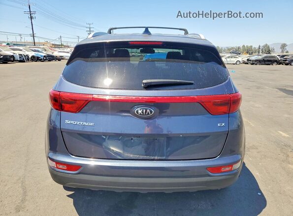 KNDPN3AC2K7520558 2019 KIA SPORTAGE Синий Вид салона спереди