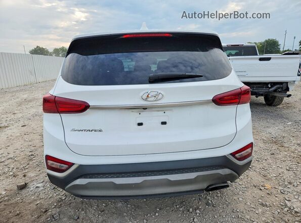 5NMS33AD0LH249583 2020 HYUNDAI SANTA Белый Вид салона спереди