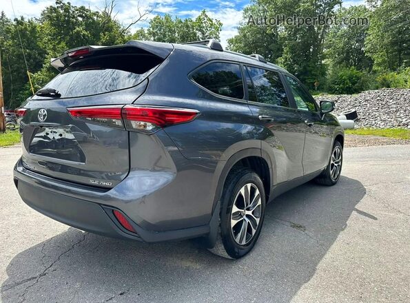 5TDKDRBH1PS008667 2023 TOYOTA HIGHLANDER Gray Առջևի աջ