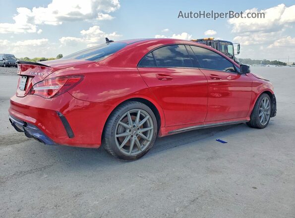 WDDSJ5CB6JN515482 2018 MERCEDES-BENZ CLA-CLASS Красный Передняя правая четверть