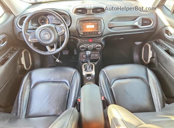 ZACCJBDB9HPF71848 2017 JEEP RENEGADE Gray Widok zestawu wskaźników