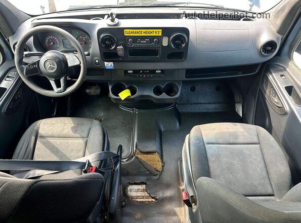 WD4PF1CD4KT012340 2019 MERCEDES-BENZ SPRINTER Blue Rear seats view