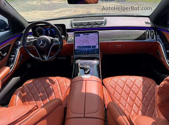 W1K6G6KB9RA302570 2024 MERCEDES-BENZ S Черный Вид щитка приборов