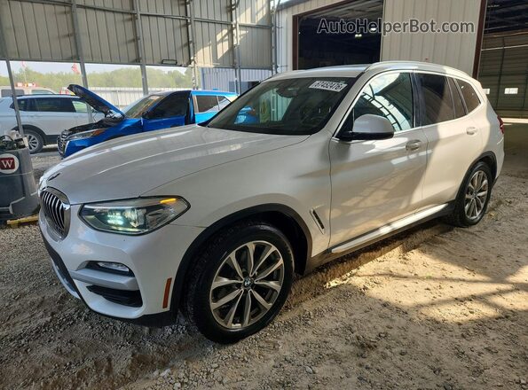 5UXTR7C53KLR45012 2019 BMW X3 White Rear left