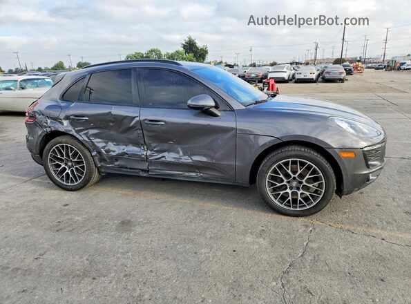 WP1AA2A5XJLB03982 2018 PORSCHE MACAN Gray Вид спереду