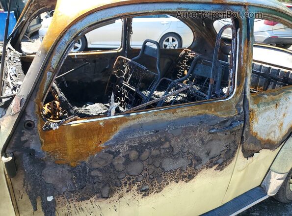 1102581673 1970 VOLKSWAGEN BEETLE Cream Widok wnętrza z przodu