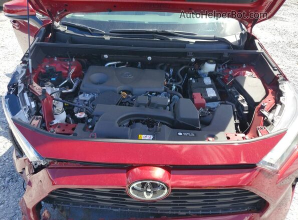 2T3C1RFV2SW443945 2025 TOYOTA RAV4 Red VIN sticker view