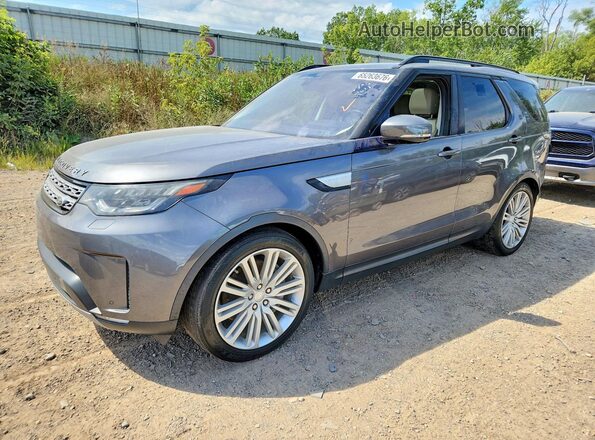 SALRR2RVXJA077325 2018 LAND ROVER DISCOVERY Gray Rear left