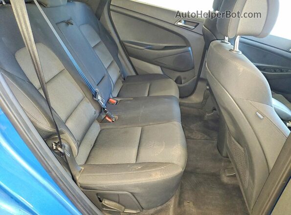 KM8J3CA48JU604903 2018 HYUNDAI TUCSON Синий Вид подкапотного пространства