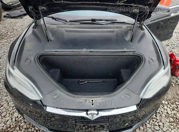 5YJSA1E25MF423668 2021 TESLA MODEL Black ძრავის განყოფილების ხედი