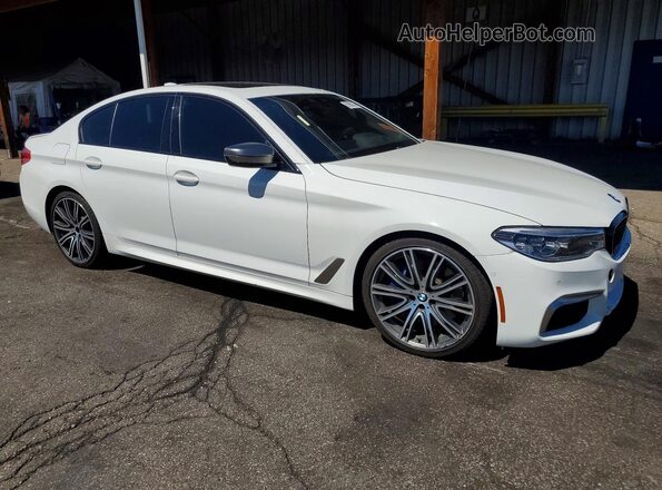 WBAJS7C02LBN96544 2020 BMW M5 White Vista frontal