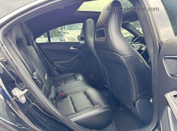 WDDSJ4EBXKN704550 2019 MERCEDES-BENZ CLA-CLASS Black წინა პანელის ხედი