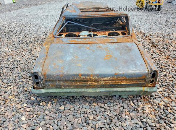 113117W148700 1967 CHEVROLET NOVA Burn უკანა ხედი
