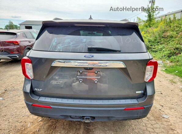 1FMSK8DH6LGB20538 2020 FORD EXPLORER Gray Вид салону спереду