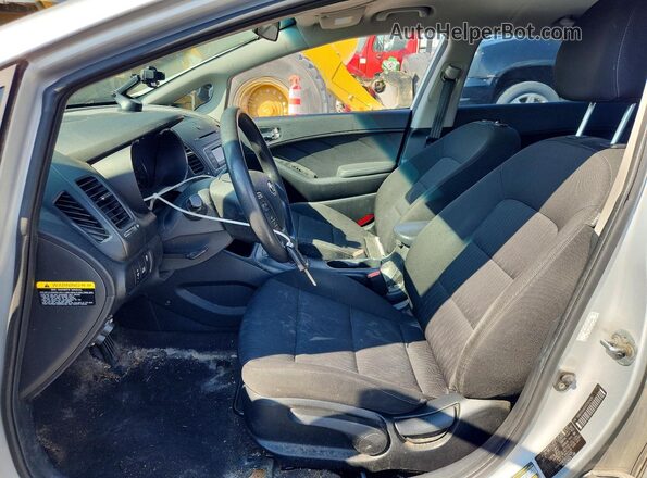 KNAFK4A65G5512426 2016 KIA FORTE Silver Вид панелі приладів