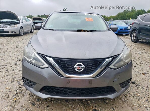 3N1AB7AP9HY306024 2017 NISSAN SENTRA Gray უკანა ხედი