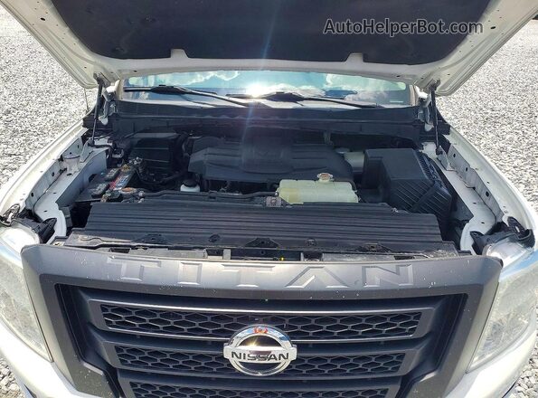 1N6AA1FA0MN518719 2021 NISSAN TITAN White Engine compartment view