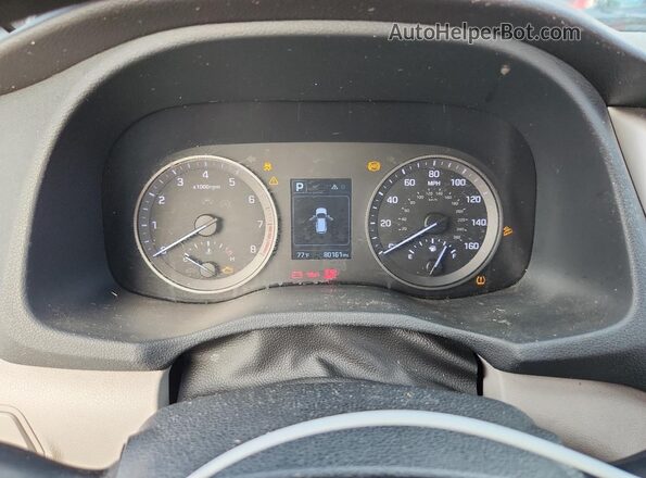 KM8J23A43HU365340 2017 HYUNDAI TUCSON Black Vista de los asientos traseros