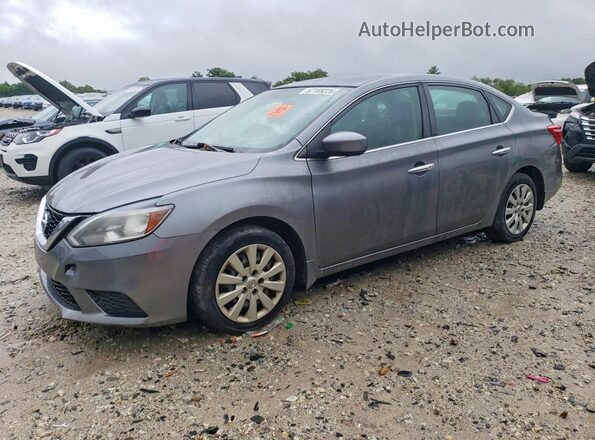 3N1AB7AP9HY306024 2017 NISSAN SENTRA Gray უკანა მარცხენა