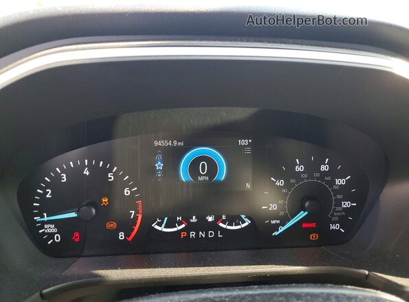 1FMCU0G69MUB17114 2021 FORD ESCAPE Красный Вид задних сидений